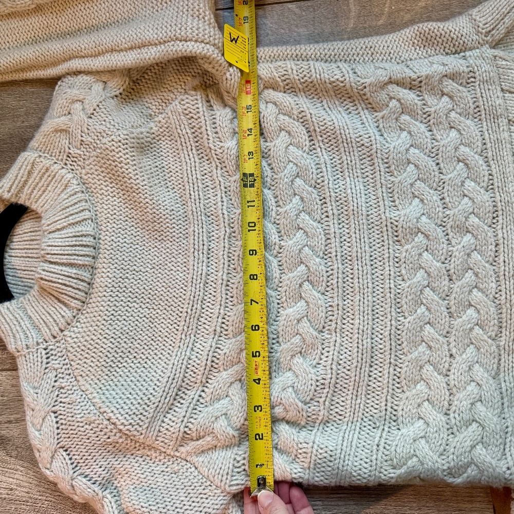 St. John's Bay Classic Women's Cable Knit Sweater - Picture 7 of 7